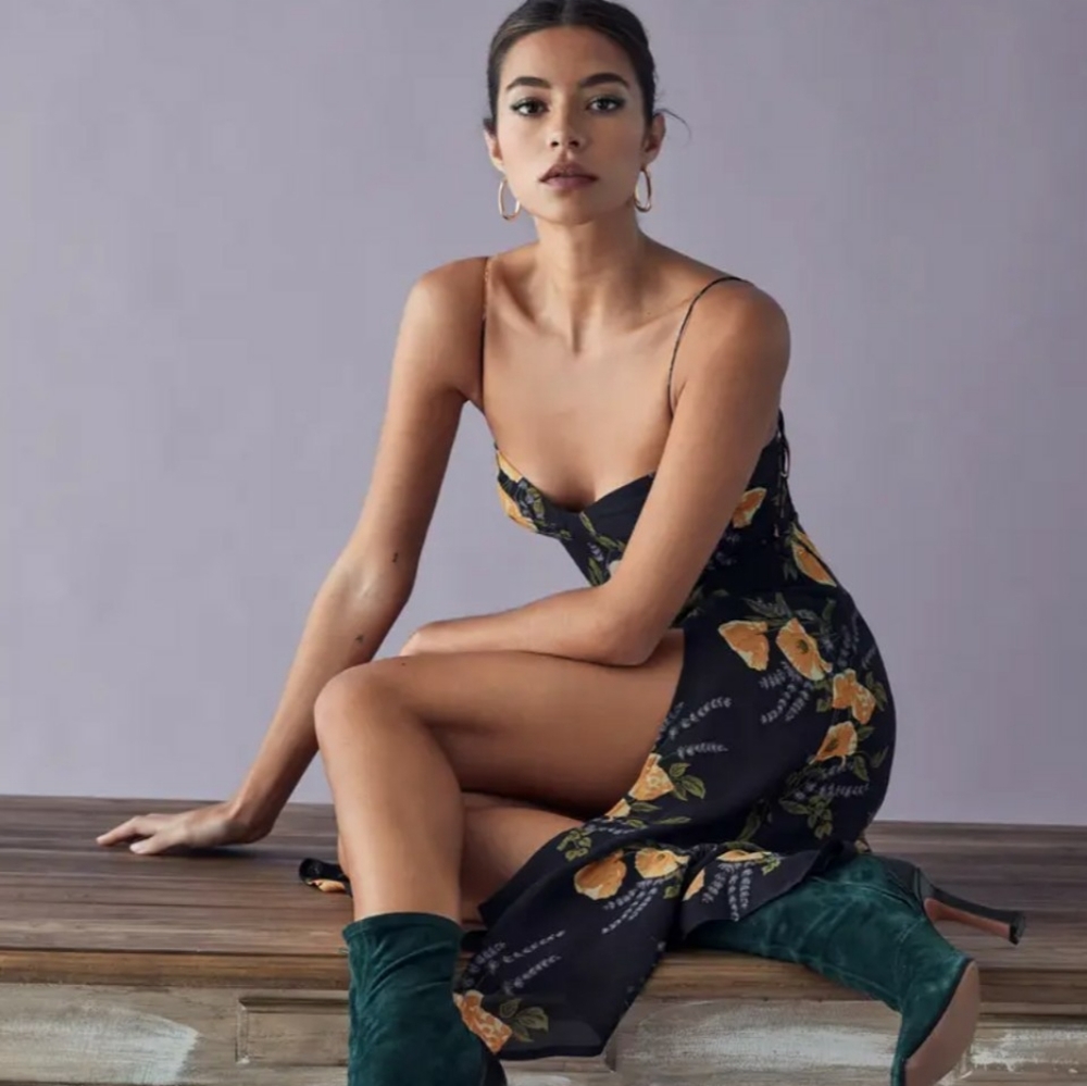 Reformation 'Juliette High Slit Sundress' Size 8